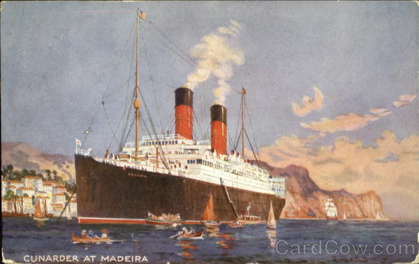 Cunarder Madeira Boats, Ships