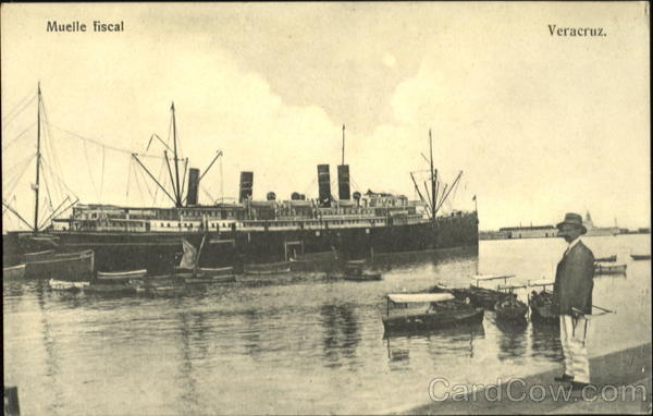 Muelle Fiscal Veracruz Boats, Ships
