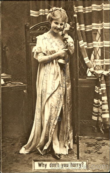 Why Don't You Hurry? Women