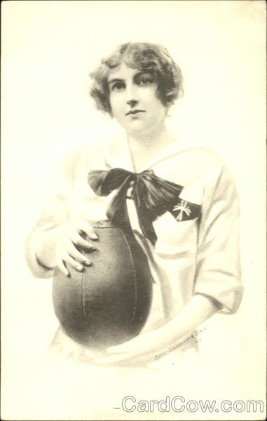 Woman, with medicine ball College Girls