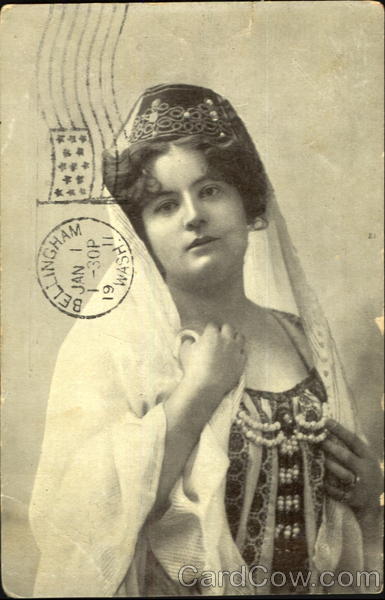 Woman in Native Costume