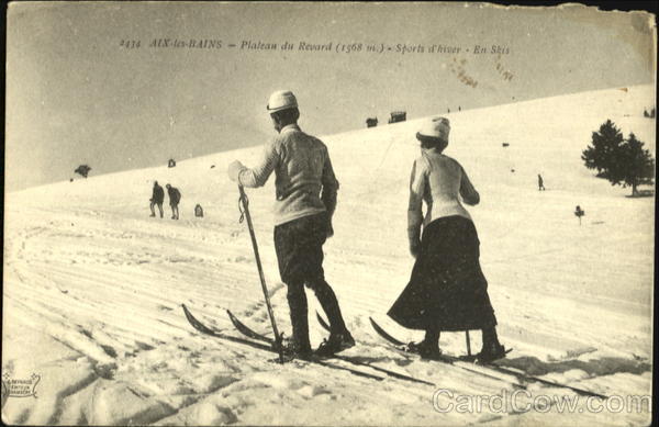 Plateau du Revard - 1568m. - WInter Sports Aix-les-Bains France