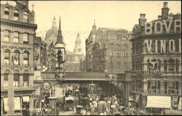 Ludgate Hill London England
