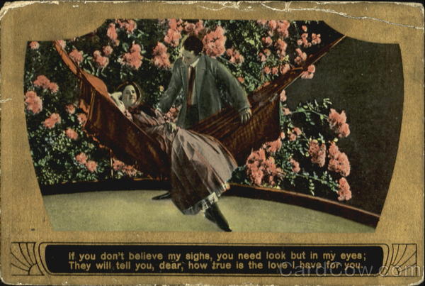 Couple in Hammock Romance & Love