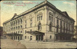 Philadelphia Opera House, Broad and poplar Street Postcard