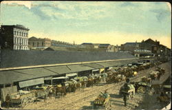 French Market Postcard