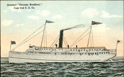 Steamer Dorothy Bradford Cape Cod, MA Postcard Postcard