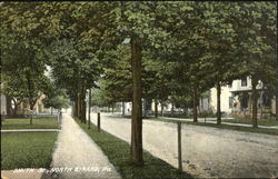 Smith St Girard, PA Postcard Postcard