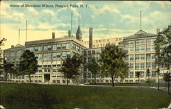 Home Of Shredded Wheat Postcard