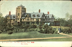 The Day Mansion Deal, NJ Postcard Postcard