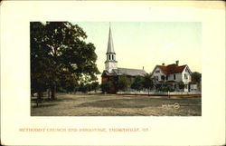 Methodist Church And Parsonage Postcard