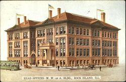 Head Offices M. W. Of A. Bldg Postcard