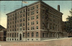 Y. M. C. A. Building Des Moines, IA Postcard Postcard