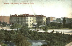 The Fenway And Somerset Hotel Postcard