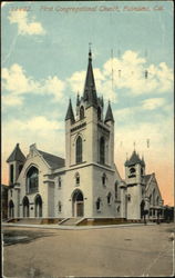 First Congregational Church Pasadena, CA Postcard Postcard