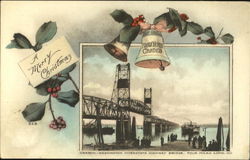 Oregon-Washington Interstate Highway Bridge Postcard