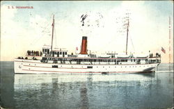 SS Indianapolis Postcard