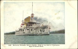 Battleship Nebraska Boats, Ships Postcard Postcard