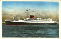 M/S Lafayette Postcard