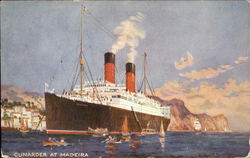 Cunarder Postcard