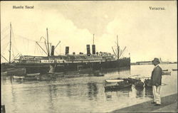 Muelle Fiscal Veracruz Postcard
