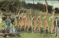 Killing Near Hill City Postcard