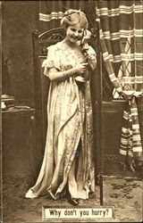 Why Don't You Hurry? Postcard