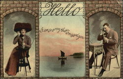 Hello I Am So Sorry That I Missed You Postcard