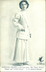 Hortense Nielsen Actresses Postcard Postcard