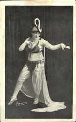 Vaudville Dancer: Farari Postcard