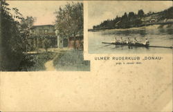 Ulmer Ruderklub Donau Postcard