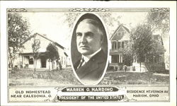 Warren G. Harding Postcard