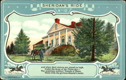 Sheridan's Ride Army Postcard Postcard