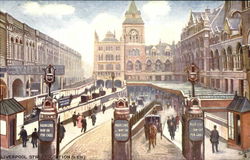Liverpool Street Station Postcard