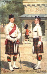 The Queen's Own Cameron Highlanders Postcard