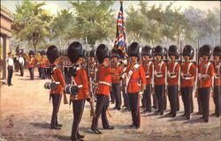 The Grenadier Guards Of Wellington Barracks Postcard