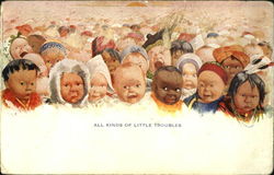 All Kinds Of Little Troubles Postcard