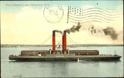 Ferry Steamer Mulgrave, NS Canada Nova Scotia Postcard Postcard