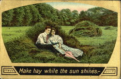 Make Hay While The Sun Shines Postcard
