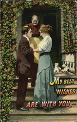 My Best Wishes Are With You Postcard