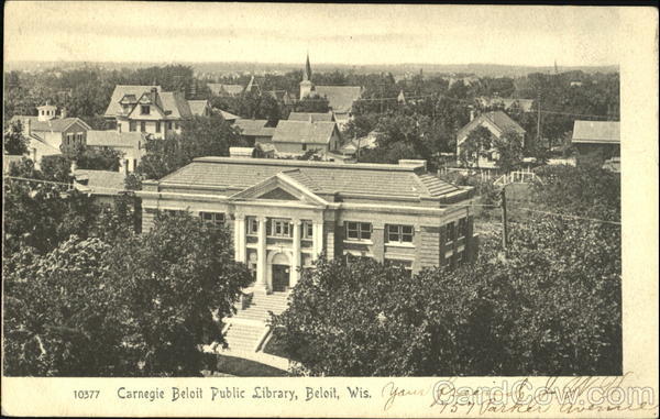 Carnegie Beloit Public Library Wisconsin