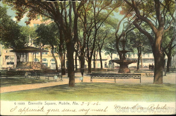 Bienville Square Mobile Alabama