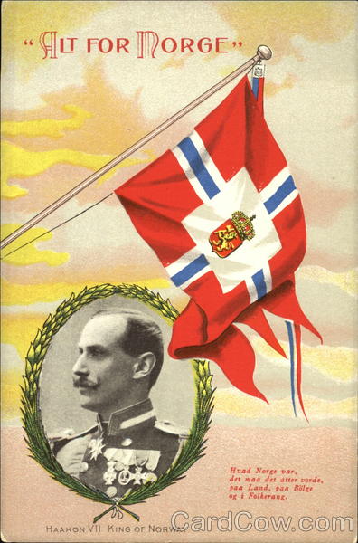 Alt For Norge Haakon Vii King Of Norway Royalty