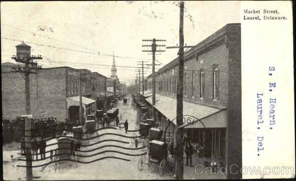Market Street Laurel Delaware