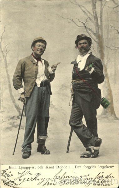 Emil Ljungqvist Oeh Knut Rhode I Den Forgylda Lergoken