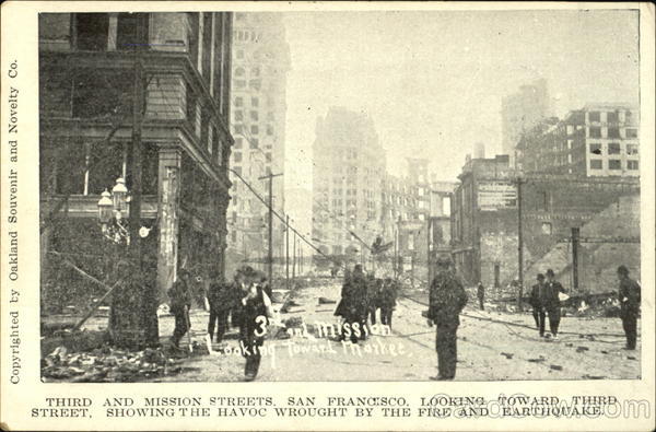 Third And Mission Streets San Francisco California