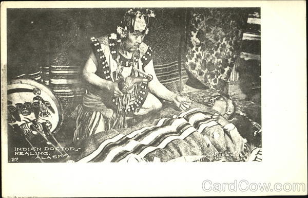 Indian Doctor Healing Alaska Native Americana