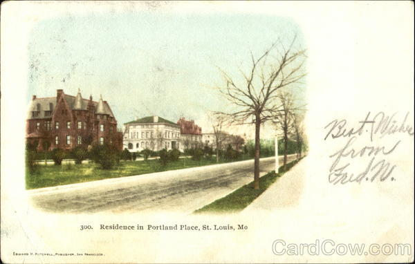 Residence In Portland Place St. Louis Missouri