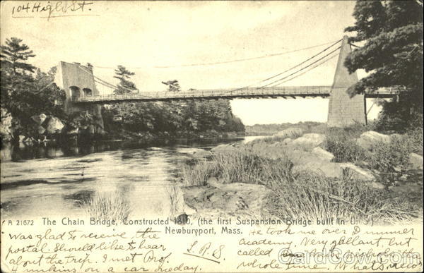 The Chain Bridge Newburyport Massachusetts