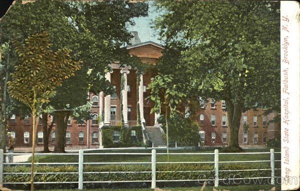 Long Island State Hospital, Flatbush Brooklyn New York